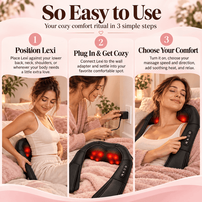 Lexi - Heated Period Back Massager
