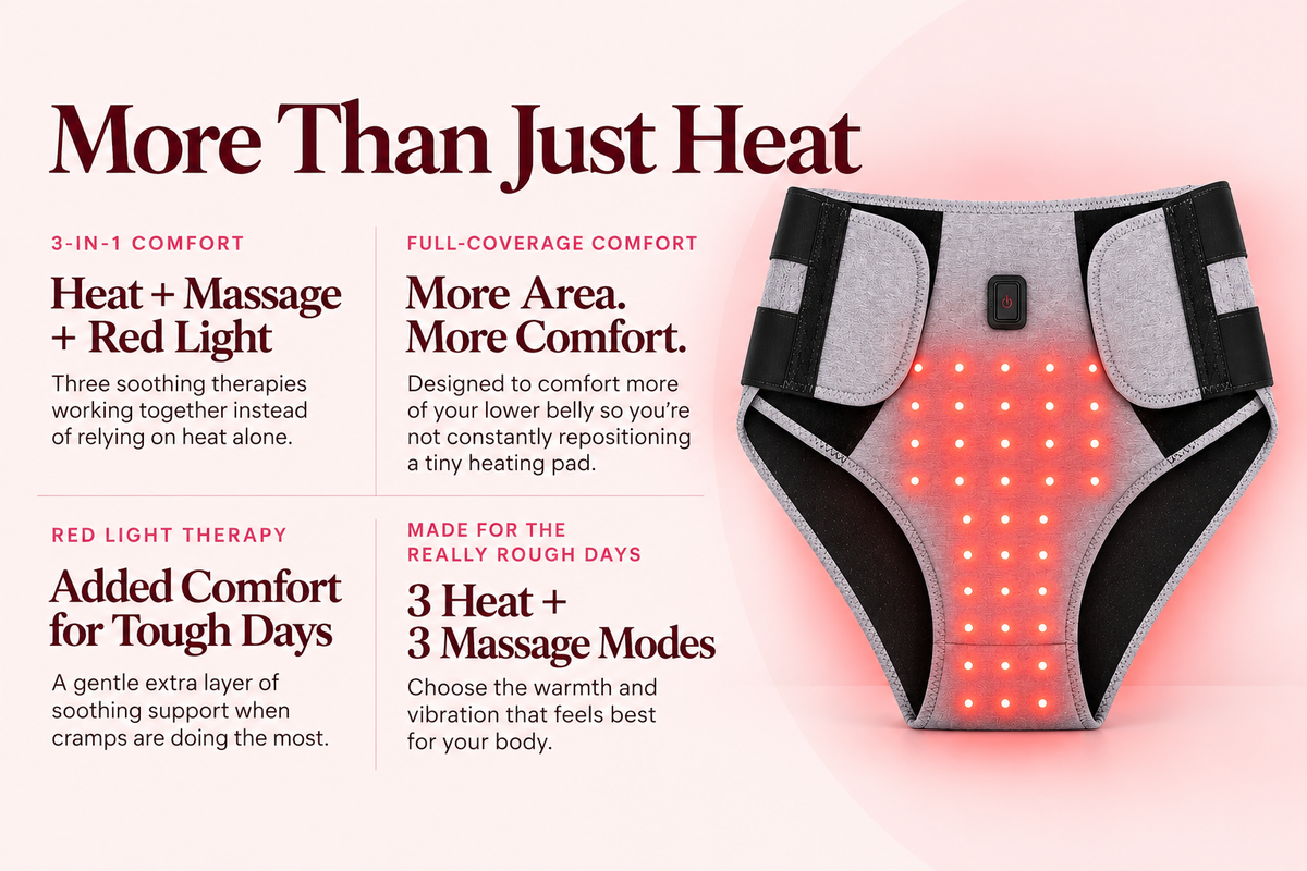 Ruby - 3-in-1 Cramp Relief Wrap