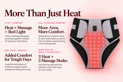 Ruby - 3-in-1 Cramp Relief Wrap