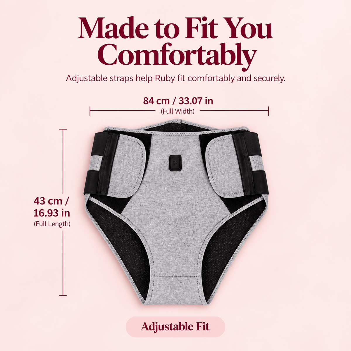 Ruby - 3-in-1 Cramp Relief Wrap